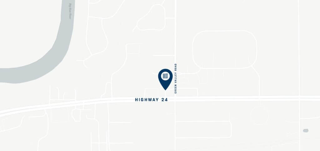 Farmers State Bank Location Map - Manhattan
