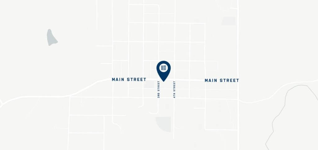 Farmers State Bank Location Map - Westmoreland
